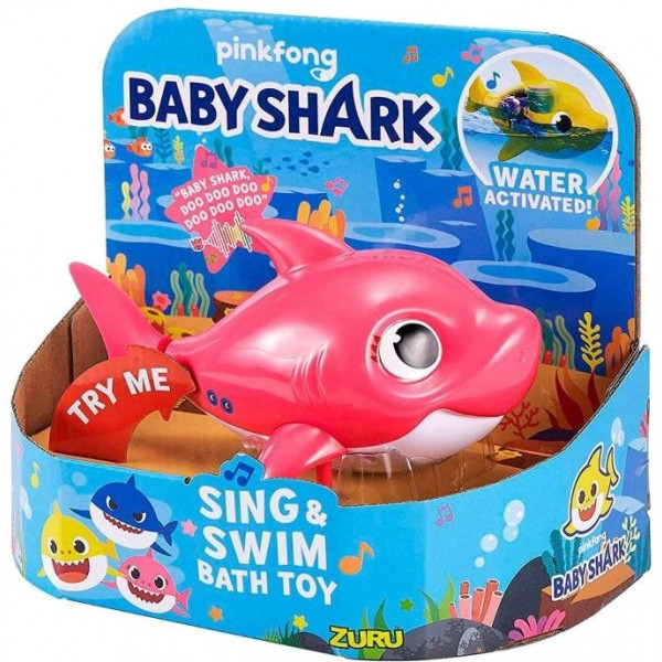 Фото - Игрушка для ванной Baby Shark ROBO ALIVE серии "Junior" - MOMMY SHARK (25282P)