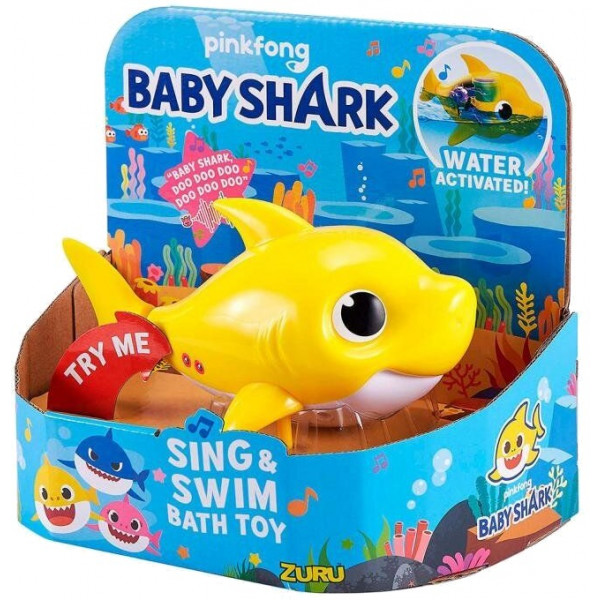 Фото - Игрушка для ванной Baby Shark ROBO ALIVE серии "Junior" - BABY SHARK (25282Y)