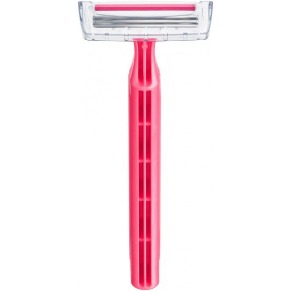 Фото - Станок жіночий одноразовий BIC Pure 3 Lady Pink 4 шт. (3086123363816)