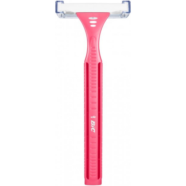 Фото - Станок жіночий одноразовий BIC Pure 3 Lady Pink 4 шт. (3086123363816)