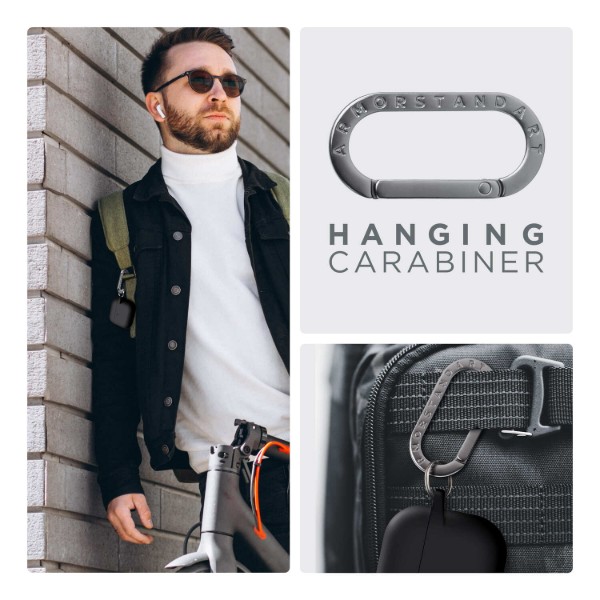 Фото - Чохол для навушників Armorstandart Hang Case for Apple AirPods 3 Black (ARM60308)