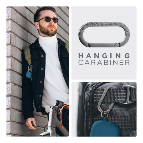 Фото - Чохол для навушників Armorstandart Hang Case for Apple AirPods 3 Lake Blue (ARM60310)
