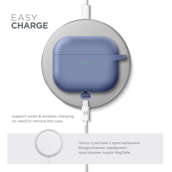 Фото - Чехол для наушников Armorstandart Hang Case for Apple AirPods 3 Lavender (ARM60311)