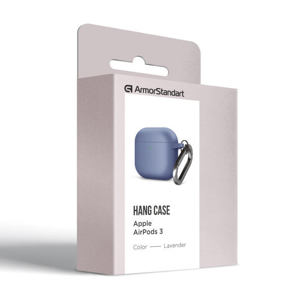 Фото - Чехол для наушников Armorstandart Hang Case for Apple AirPods 3 Lavender (ARM60311)