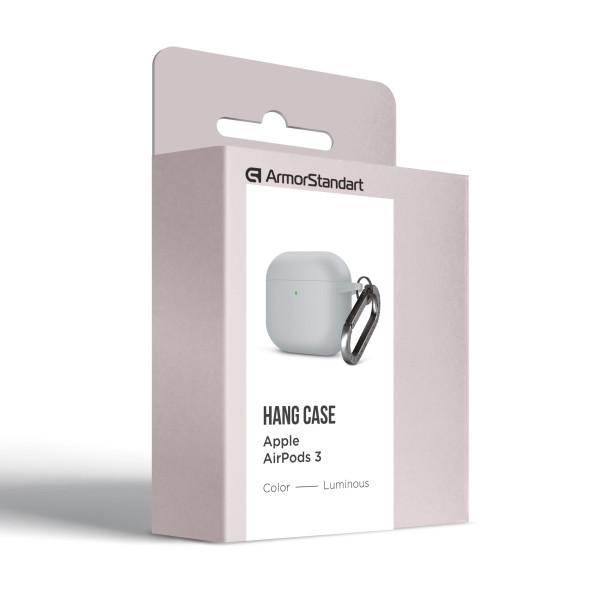 Фото - Чехол для наушников Armorstandart Hang Case for Apple AirPods 3 Luminous (ARM60314)