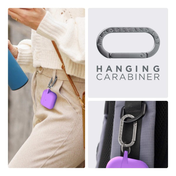 Фото - Чохол для навушників Armorstandart Hang Case for Apple AirPods 3 Purple (ARM60317)
