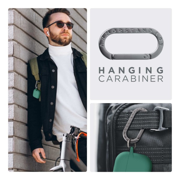 Фото - Чохол для навушників Armorstandart Hang Case for Apple AirPods 3 Pine Needle Green (ARM60319)