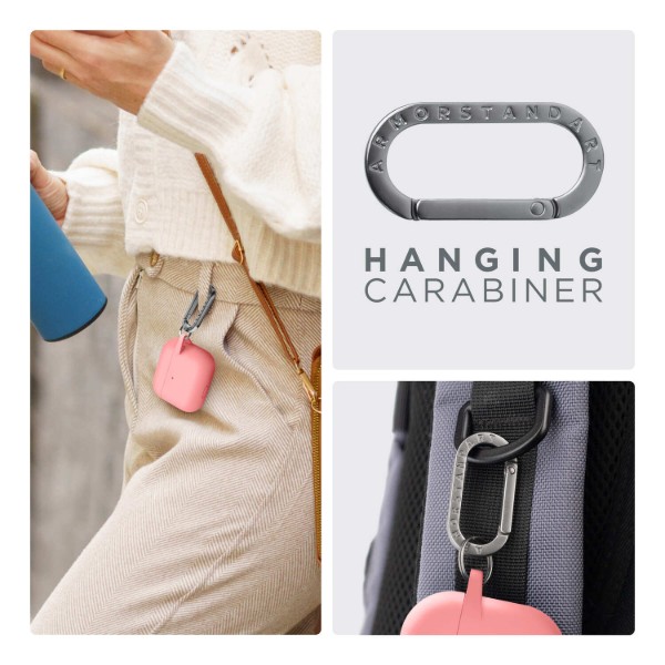 Фото - Чохол для навушників Armorstandart Hang Case for Apple AirPods 3 Pink (ARM60320)