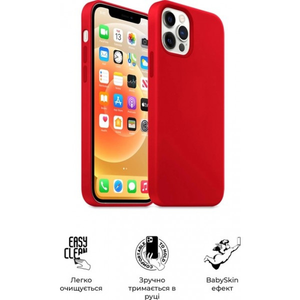 Фото - Чохол для смартфону Armorstandart ICON2 Case for Apple iPhone 12/12 Pro Red (ARM60585)