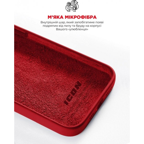 Фото - Чохол для смартфону Armorstandart ICON2 Case for Apple iPhone 12/12 Pro Red (ARM60585)