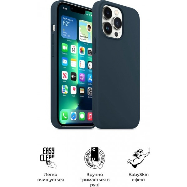 Фото - Чохол для смартфону
 Armorstandart Icon2 for Apple iPhone 13 Pro Abyss Blue (ARM60487)