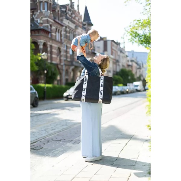 Фото - Сумка для родителей Childhome Family bag - Canvas Black (CWFBSCBL)