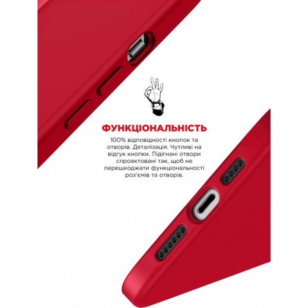 Фото - Чохол для смартфону
 Armorstandart Icon2 for Apple iPhone 13 Pro Red (ARM60495)