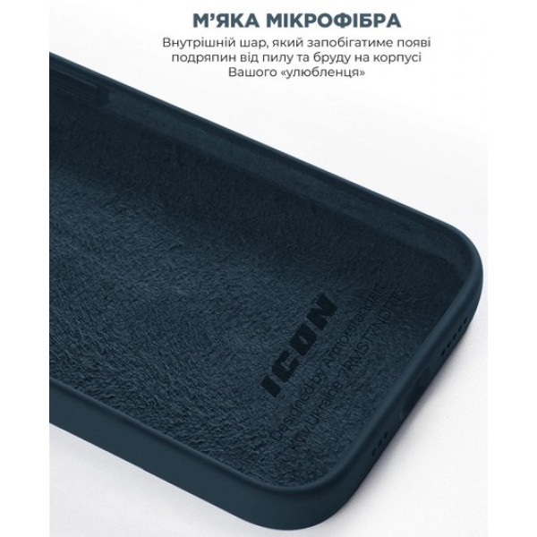 Фото - Чехол для смартфона Armorstandart Icon2 for Apple iPhone 13 Pro Max Abyss Blue (ARM60499)