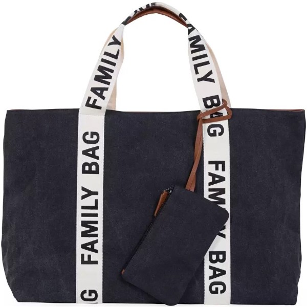 Фото - Сумка для родителей Childhome Family bag - Canvas Black (CWFBSCBL)