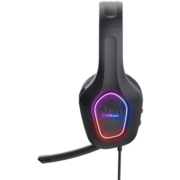Фото - Гарнітура дротова ігрова Trust GXT 416 Zirox LED Headset Black (25331)