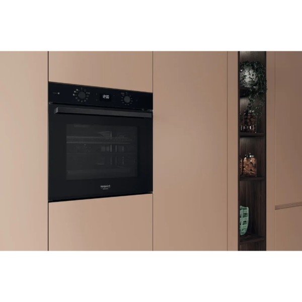 Фото - Духовой шкаф + варочная панель индукционная Hotpoint-Ariston HAO3K78PSUFB + HB4860BNE