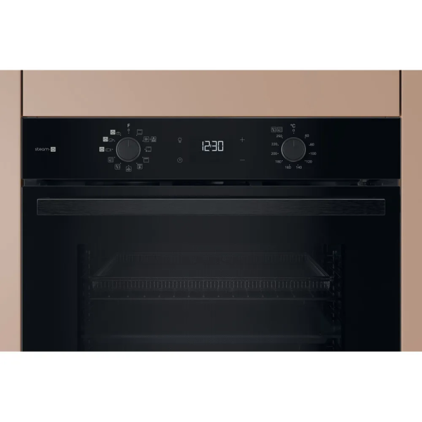 Фото - Духова шафа + варильна поверхня газова Hotpoint-Ariston HAO3K78PSUFB + HAGS61F/BK1