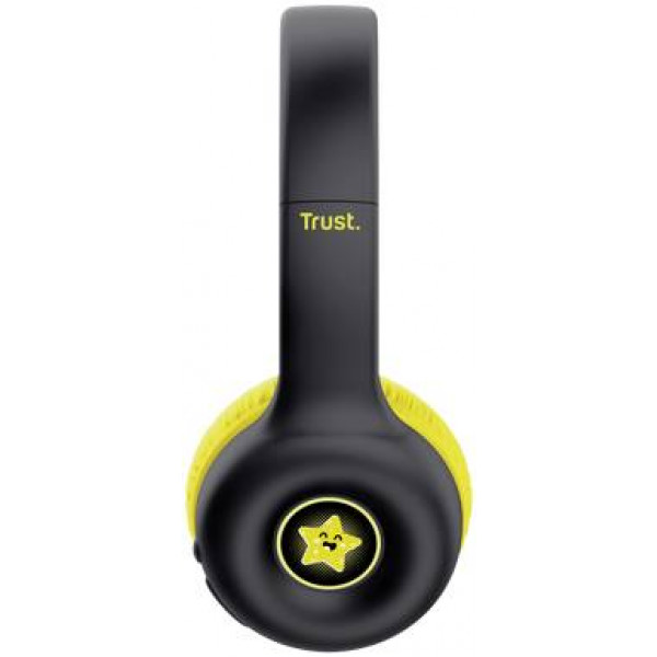 Фото - Навушники накладні бездротові Trust Nouna Kids, Wireless, Mic, Black (25405)