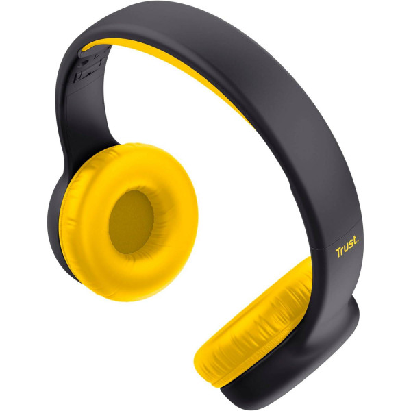 Фото - Навушники накладні дротові Trust Nouna Headphones mini-jack, Mic Black (25406)