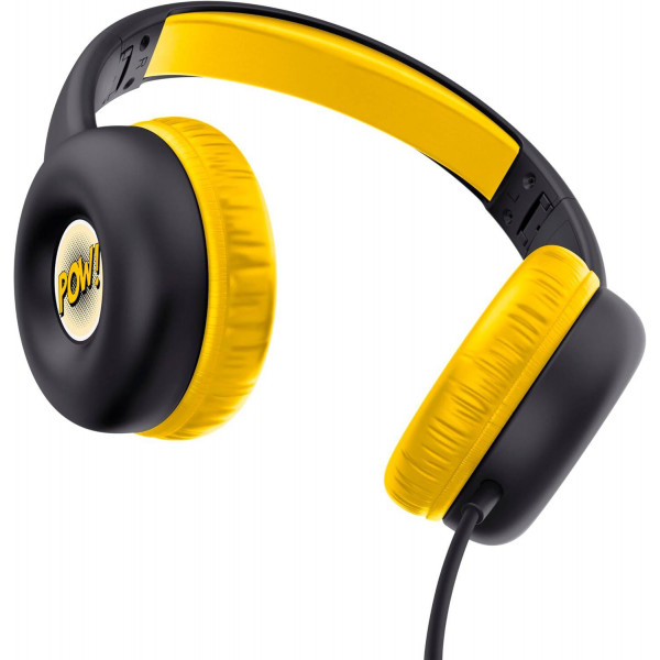Фото - Навушники накладні дротові Trust Nouna Headphones mini-jack, Mic Black (25406)