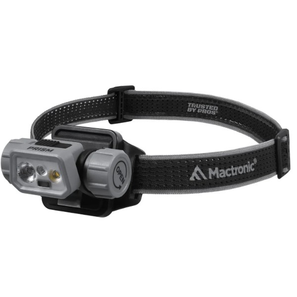Фото - Фонарь налобный Mactronic Prism (650 Lm) Cool White/RGB LED Recharg Type-C Helmet Kit (THL0141)