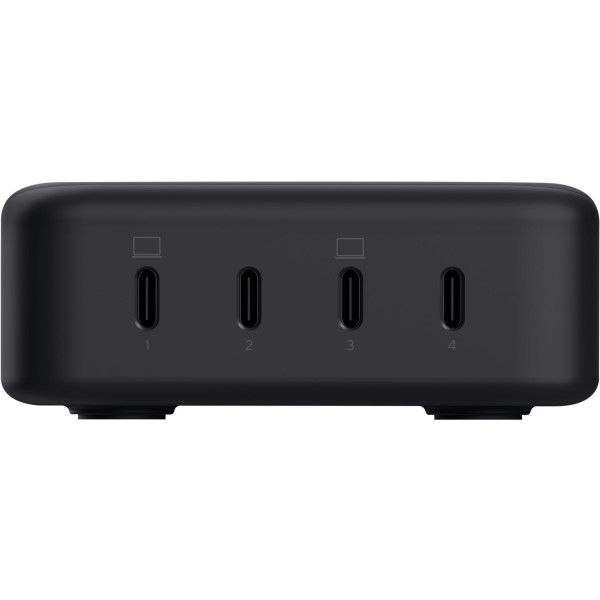 Фото - Мережевий зарядний пристрій Trust Maxo 240Вт, GaN, 4xUSB-C,PD Black (25413)