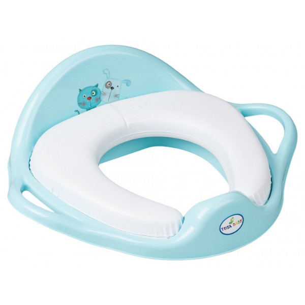 Фото - Детская накладка на унитаз мягкая Tega Baby Кот и Пес Голубой (PK-020-101) Фото - Детская накладка на унитаз мягкая Tega Baby Кот и Пес Голубой (PK-020-101)