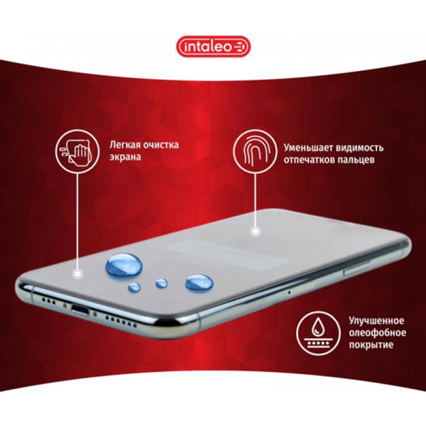 Фото - Захисне скло для смартфону Intaleo Samsung Galaxy A01 SM-A015 Full Glue Black (1283126505027)