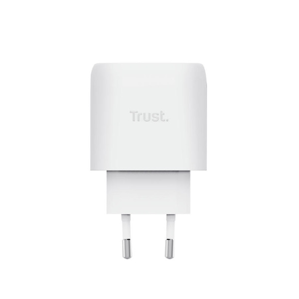 Фото - Мережевий зарядний пристрій Trust Maxo 45Вт GaN USB-C PD/PPS White (25522)