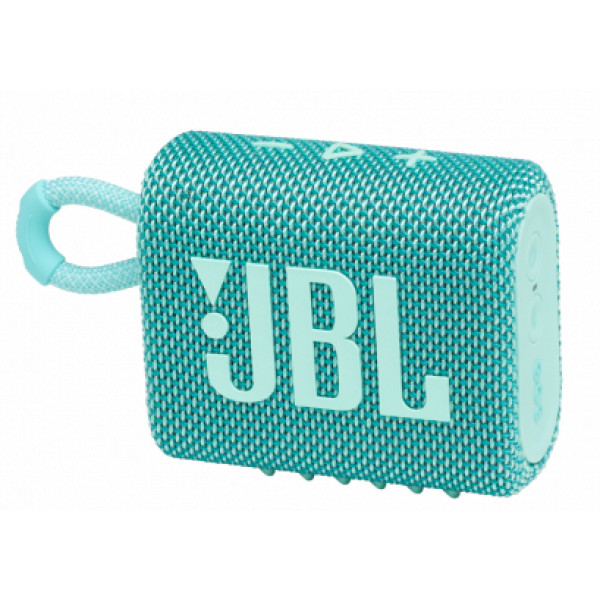 Фото - Портативна акустика JBL Go 3 Teal (JBLGO3TEAL)