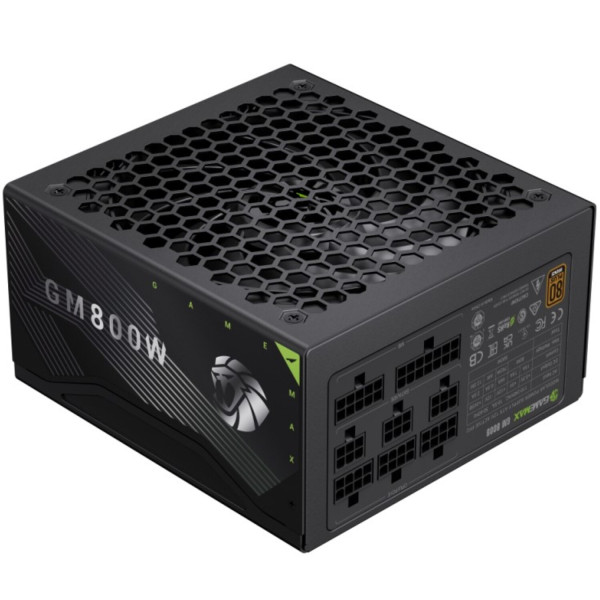 Фото - Блок живлення для ПК Gamemax GM 800B Fully-modular New