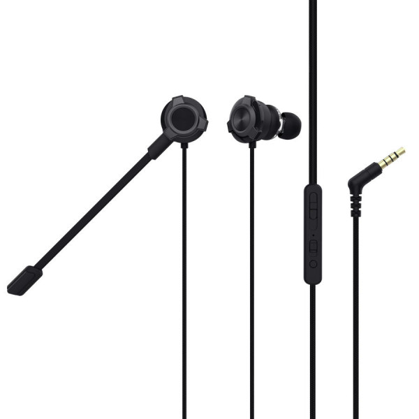 Фото - Навушники вкладиші дротові Trust GXT 406 Black (25598_TRUST)