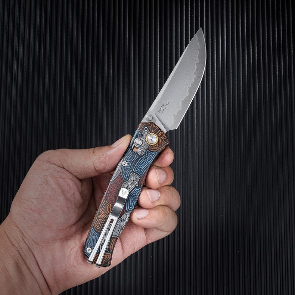 Фото - Нож туристический SRM Medal 82 см 140Cr / Micarta (255L-MB3)