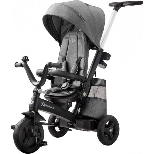 Фото - Трёхколёсный велосипед Kinderkraft Easytwist Platinum Grey (KKRETWIGRY0000) Фото - Трёхколёсный велосипед Kinderkraft Easytwist Platinum Grey (KKRETWIGRY0000)