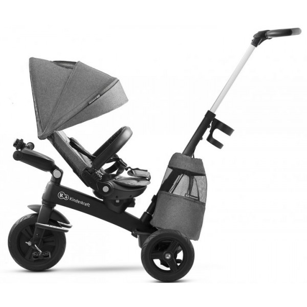 Фото - Трёхколёсный велосипед Kinderkraft Easytwist Platinum Grey (KKRETWIGRY0000)