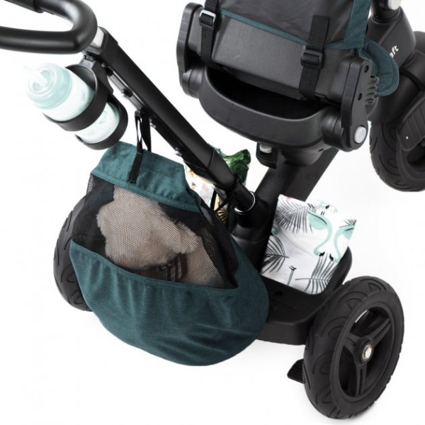 Фото - Трёхколёсный велосипед Kinderkraft Easytwist Midnight Green (KKRETWIGRE0000)