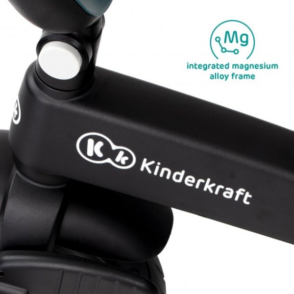 Фото - Трёхколёсный велосипед Kinderkraft Easytwist Midnight Green (KKRETWIGRE0000)