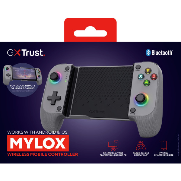 Фото - Геймпад Trust GXT 735G Mylox Wireless mobile Gaming Controller, BT Grey (25649)