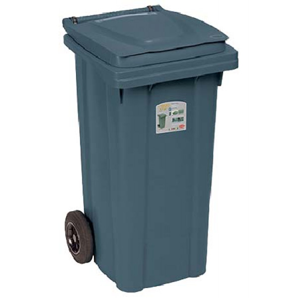 Фото - Бак для сміття з педаллю Stefanplast 120 л (25695) Фото - Бак для сміття з педаллю Stefanplast 120 л (25695)