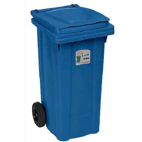 Фото - Бак для мусора с педалью Stefanplast 120 л (25698)