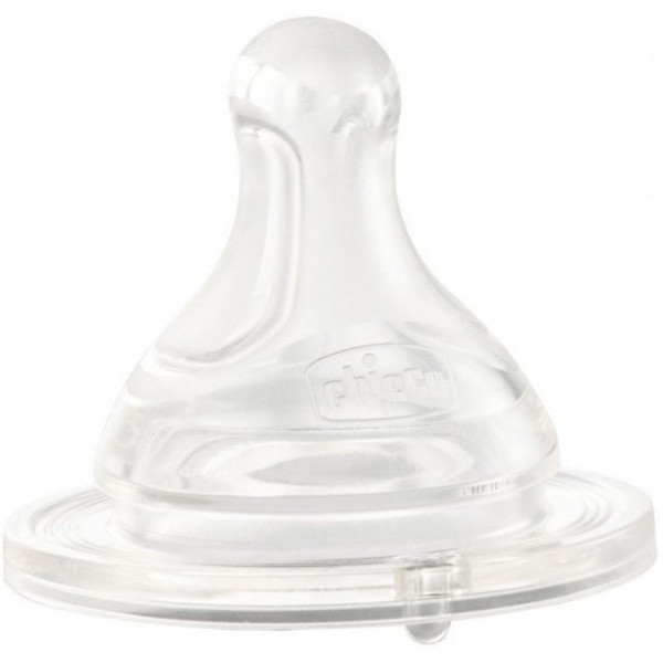 Фото - Малий потік соска дитяча силіконова Chicco Physio 0м+ 2 шт. (20311.00)