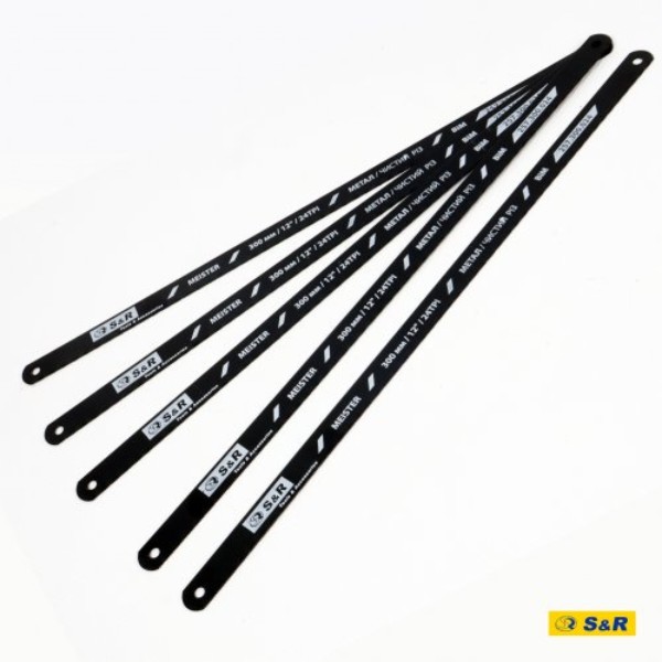 Фото - Полотно S&R Meister 300 мм 24 TPI 5 шт. (257300024)