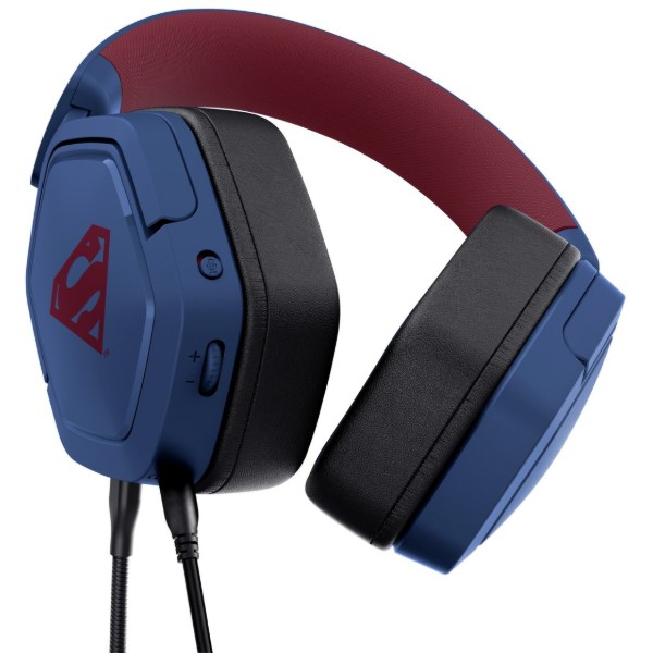 Фото - Гарнітура дротова ігрова Trust GXT492SM Carus Superman edition (25739)
