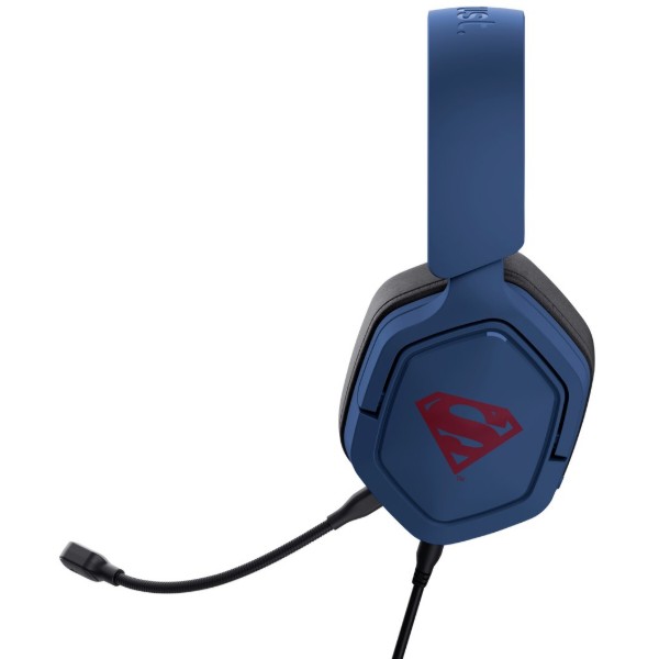 Фото - Гарнітура дротова ігрова Trust GXT492SM Carus Superman edition (25739)