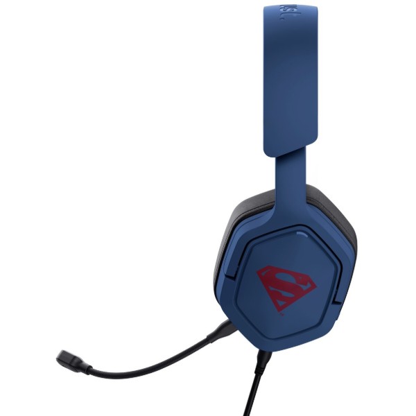 Фото - Гарнітура дротова ігрова Trust GXT492SM Carus Superman edition (25739)