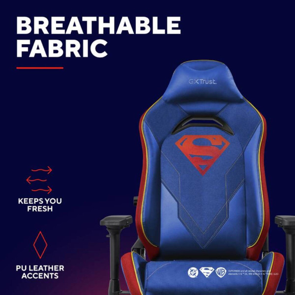 Фото - Крісло для геймерів Trust GXT721SM Ruya Pro Superman edition (25742)