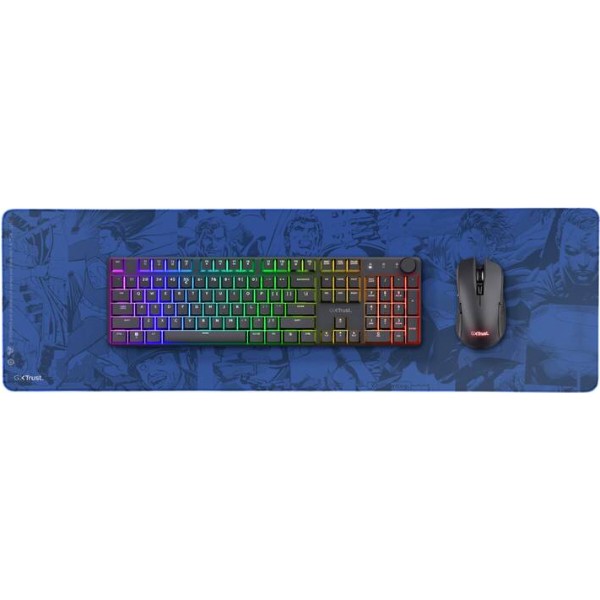 Фото - Коврик для мыши игровой Trust GXT759SM Superman edition XXL (25743)