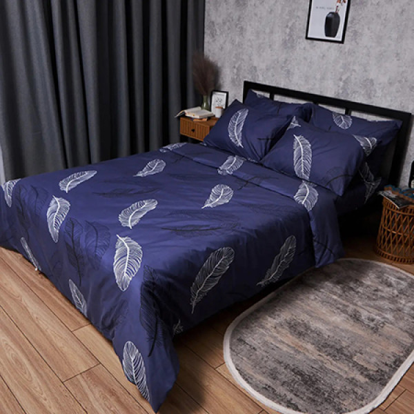 Фото - Підковдра двоспальна євро Moon&Star Premium Night Feathers King Size 220x240 см (MS-870000884)