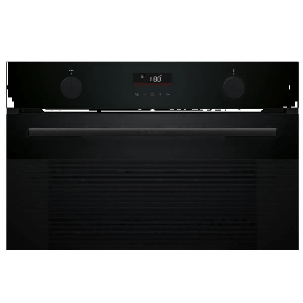 Фото - Комплект техніки Bosch Духова шафа + Мікрохвильова піч вбудована Bosch HUA736EA0T + BFL524MB2